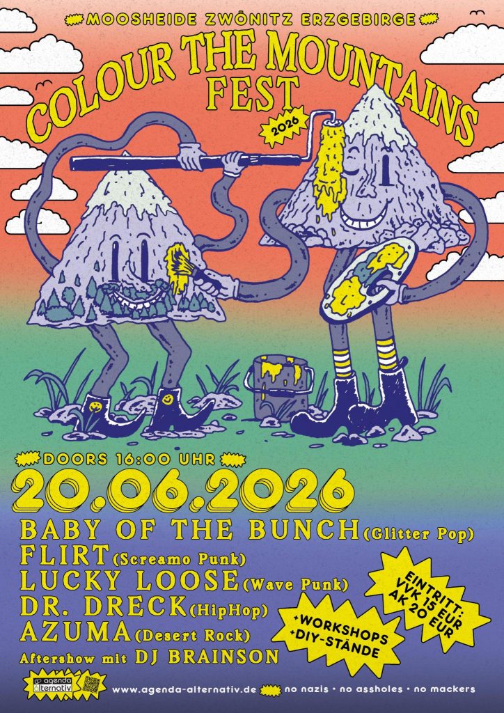 Flyer Colour the Mountains 2026